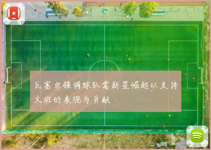 瓦塞尔强调球队需新星崛起以支持文班的表现与贡献