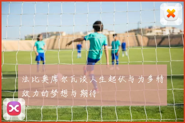 法比奥席尔瓦谈人生起伏与为多特效力的梦想与期待